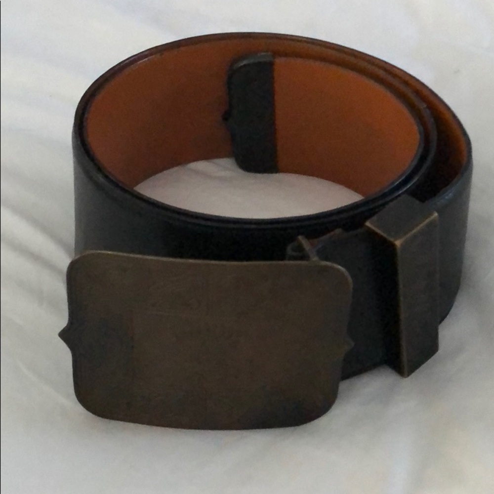 Ralph Lauren Collection wise leather belt